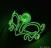 Party halloween EL glow mask