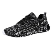 Couple's flying mesh running shoes