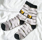 Personality Halloween Pumpkin Socks Fashion Funny Cute Happy Cartoon Male Sock Autumn Comfortable Stitching Pattern Cotton Socks