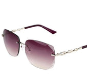 New glasses fashion frameless sunglasses