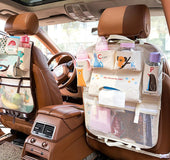 Cartoon car storage bag seat