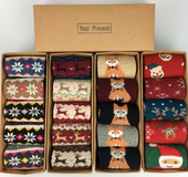 winter cute adault Christmas cotton socks women newyear gift