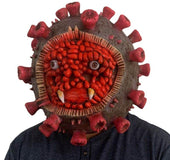 Halloween virus latex mask