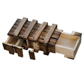 Wooden man made educational toy