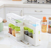 Kitchen Bathroom Storage Plastic Box