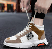 High-top sneakers
