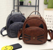 Mochila gatito estilo koreano