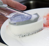 2 in1 Long Handle Cleaning Brush with Removable Brush Head