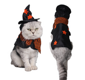 Funny Little Cats Clothing Dogs Clothes Halloween Witch For Dress Animal Cat Costume Products Clothing Cat Vestito Cane