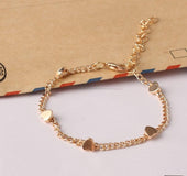 Pulsera dorada estrella