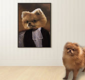 Personalized Pet Canvas Portrait