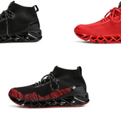 2020 explosion models men's flying weaving mesh shoes sports shoes outdoor running shoes tide men low help shoes