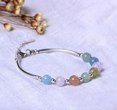 S925 cadena de plata dulce de mano