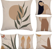 Abstract female pillowcase