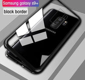 Estuche de metal magnético para teléfono móvil Samsung