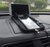 Car navigation bracket Car phone holder Magnetic USB charger Multifunctional silicone mat