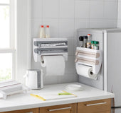 Dispensador de rollo de cocina 4 en 1