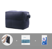 Inflatable foot pad