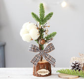 Christmas wrought iron small Christmas tree ornaments