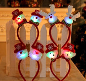 Christmas headband with lights