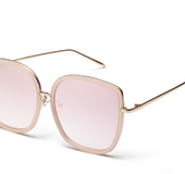 Big Square Sunglasses Women Transparent