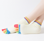 Yoga five finger socks cotton