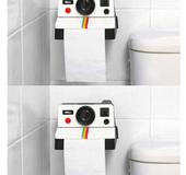 Retro camera tissue box home roll carton camera roll paper towel