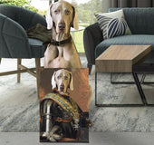 Personalized Pet Canvas Portrait