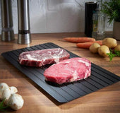 Fast Defrosting Tray Thaw Kitchen Quick Aluminum Thaw Plate