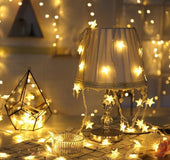Room layout led lantern flashing string lights starry