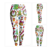 3D Limited Edition Christmas Leggings