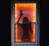 Halloween bloody handprint door sticker