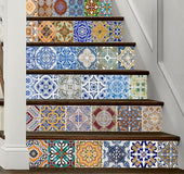 Self-adhesive stairs stickers