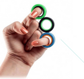 Decompression artifact magnetic ring