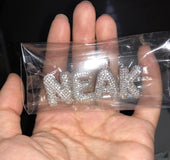 Zircon Letter Pendant