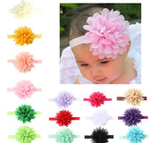 Handmade chiffon flower