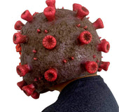 Halloween virus latex mask