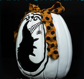 Halloween decorations pumpkin lamp props Conference office desktop indoor mall window decoration