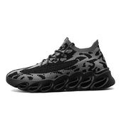 Men's summer rubber-plastic flying shoes