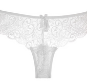 Woman lace thong