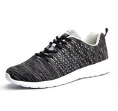 Flying woven low-top sports running shoes Korean version of the wild comfortable fashion trend sports shoes