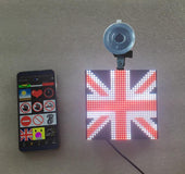 Rear window car emoji display P4-32x32RGB