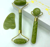 Natural jade beauty device