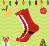 Santa Socks - Christmas Socks