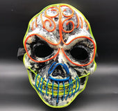 Halloween skull LED glowing mask