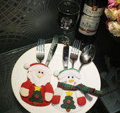 Christmas knife and fork bag