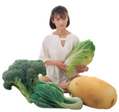 Creative simulation vegetable pillow