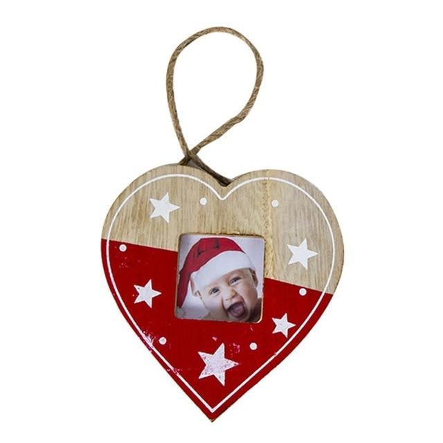 DIY Wooden Photo Frame Christmas Decoration