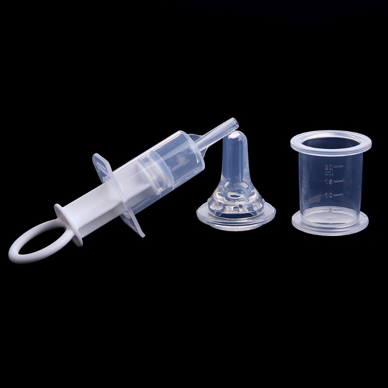 Baby syringe feeder