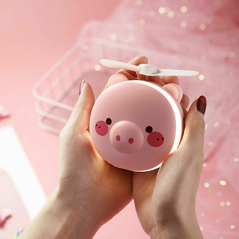 Espejo de maquillaje bonito con luz LED
